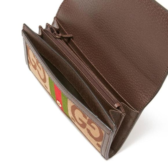 Gucci Long Wallet with Coin Purse Ophidia Brown Ladies - Picture 5 of 7